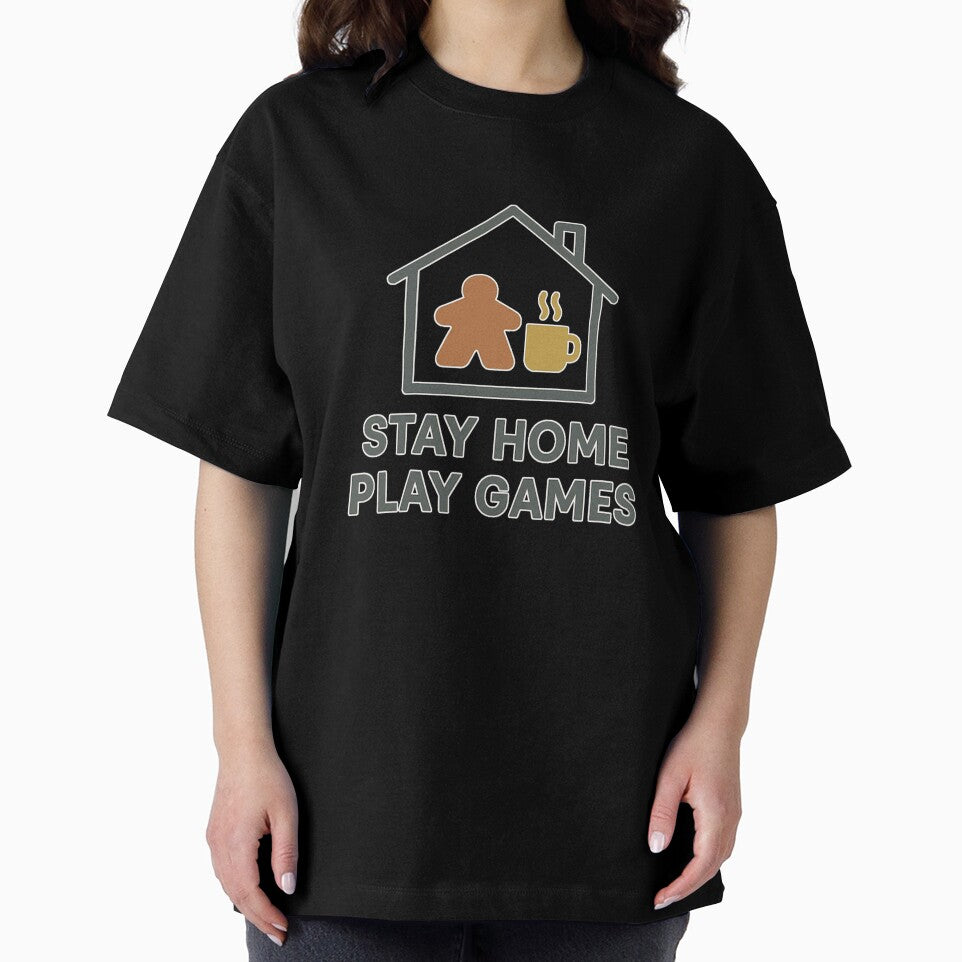 Stay Home Play Games Board Game Art by Graphics4X
