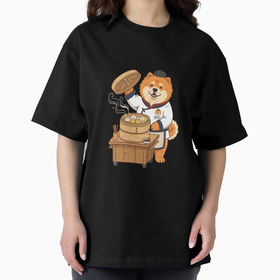 Chow Chow Dim Sum Chef Cute Asian Foodie Dumpling by PictoVibe