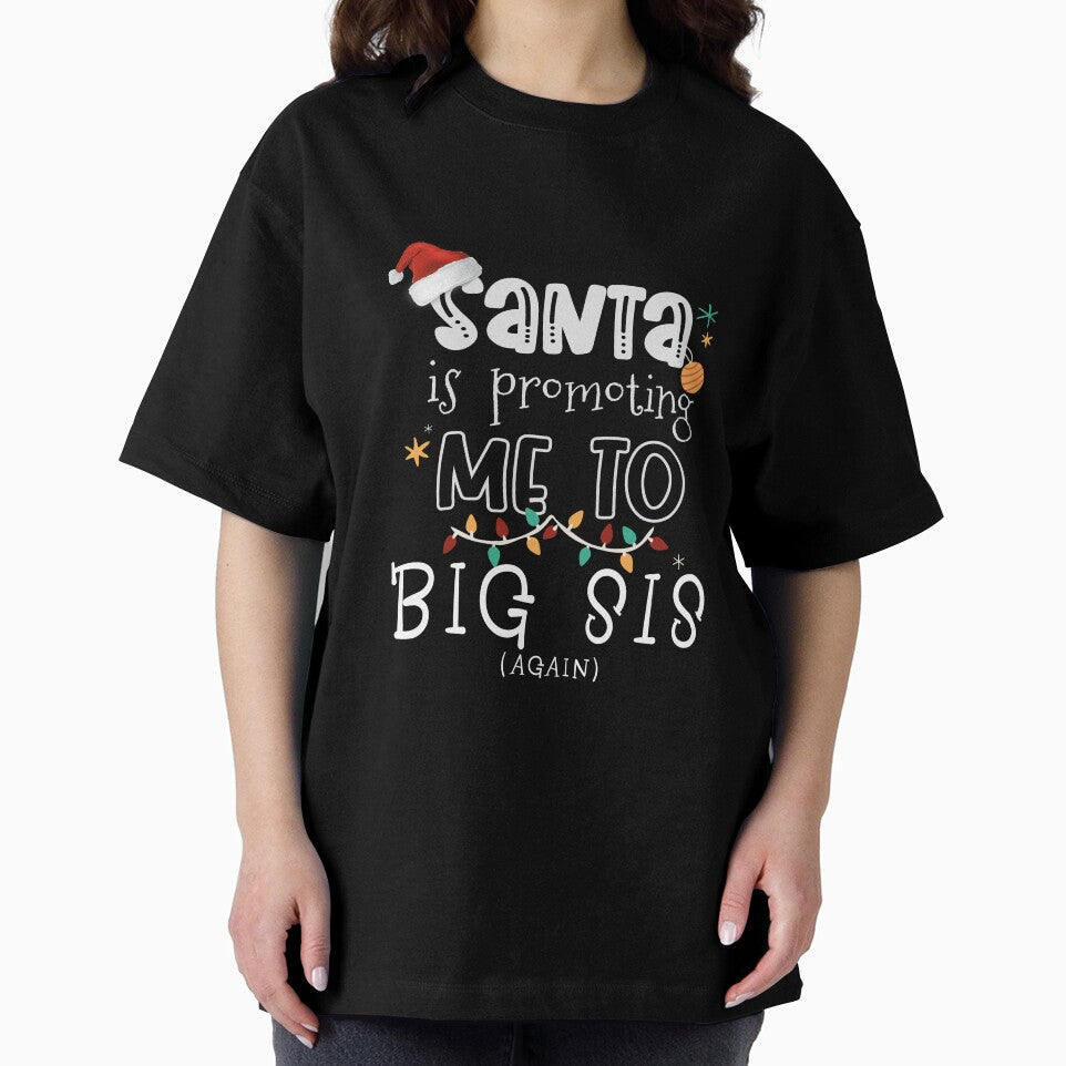 Christmas Older Sister Gifts, Promoted To Big Sister Again design by Merchking1