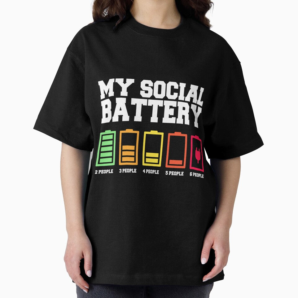 My Social Battery, Low Energy, Anti Social Introvert by JohnVBurks