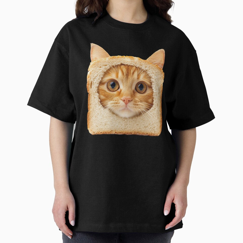 Cat Slice Of Bread Face by RockFireMerch