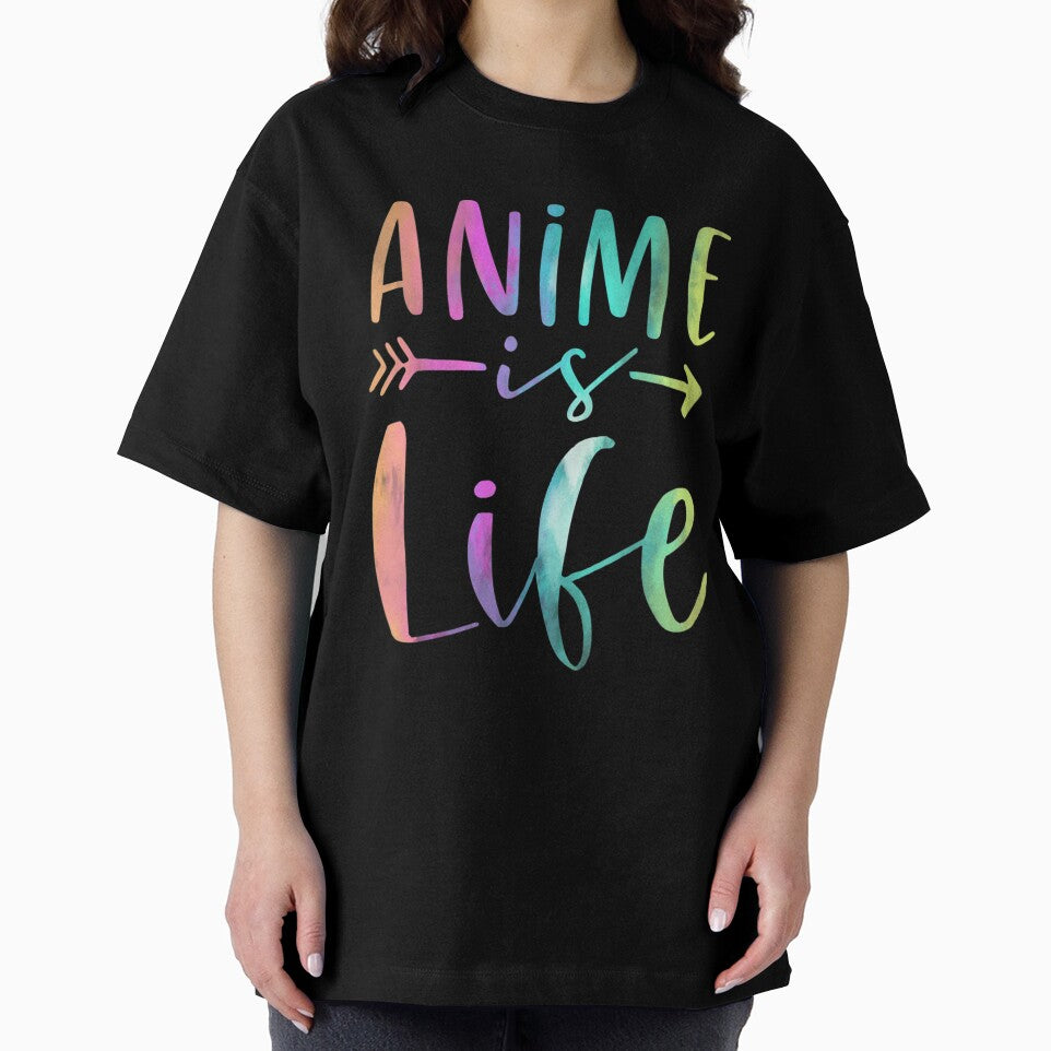 Anime is Life Boy Girl Manga Anime Lover Gifts Anime Merch by KimberleyRamsey