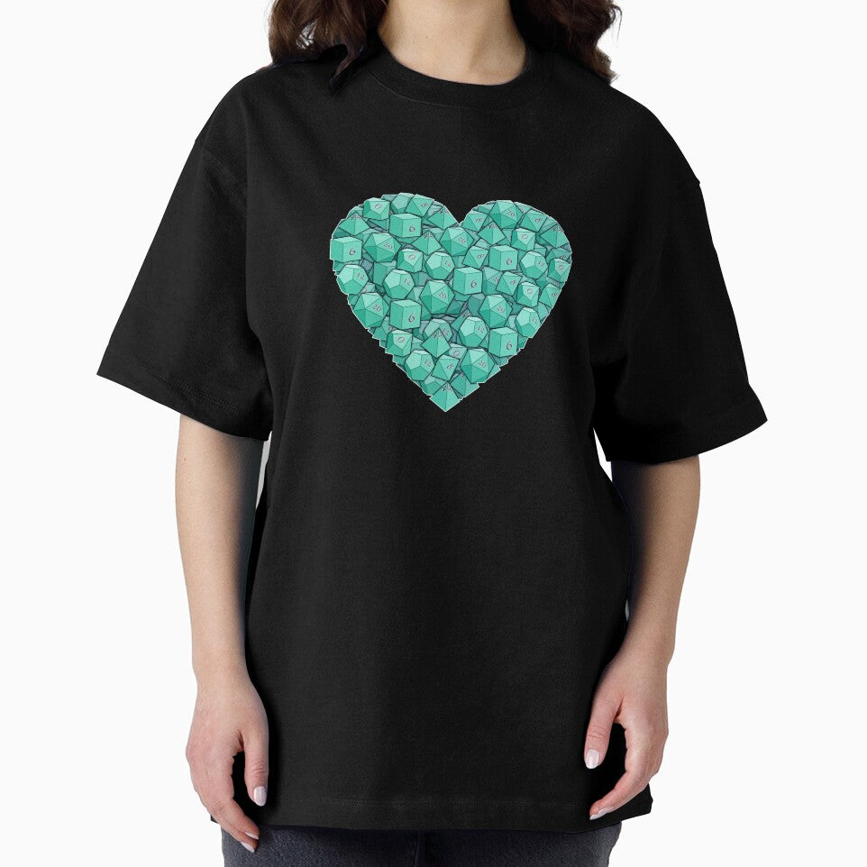 Dice Heart - Cyan by -Solarly-
