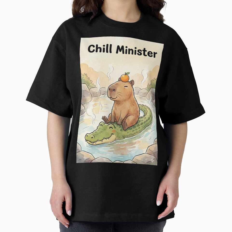 Chill Minister: Capybara Onsen Buddy by NonditStudio