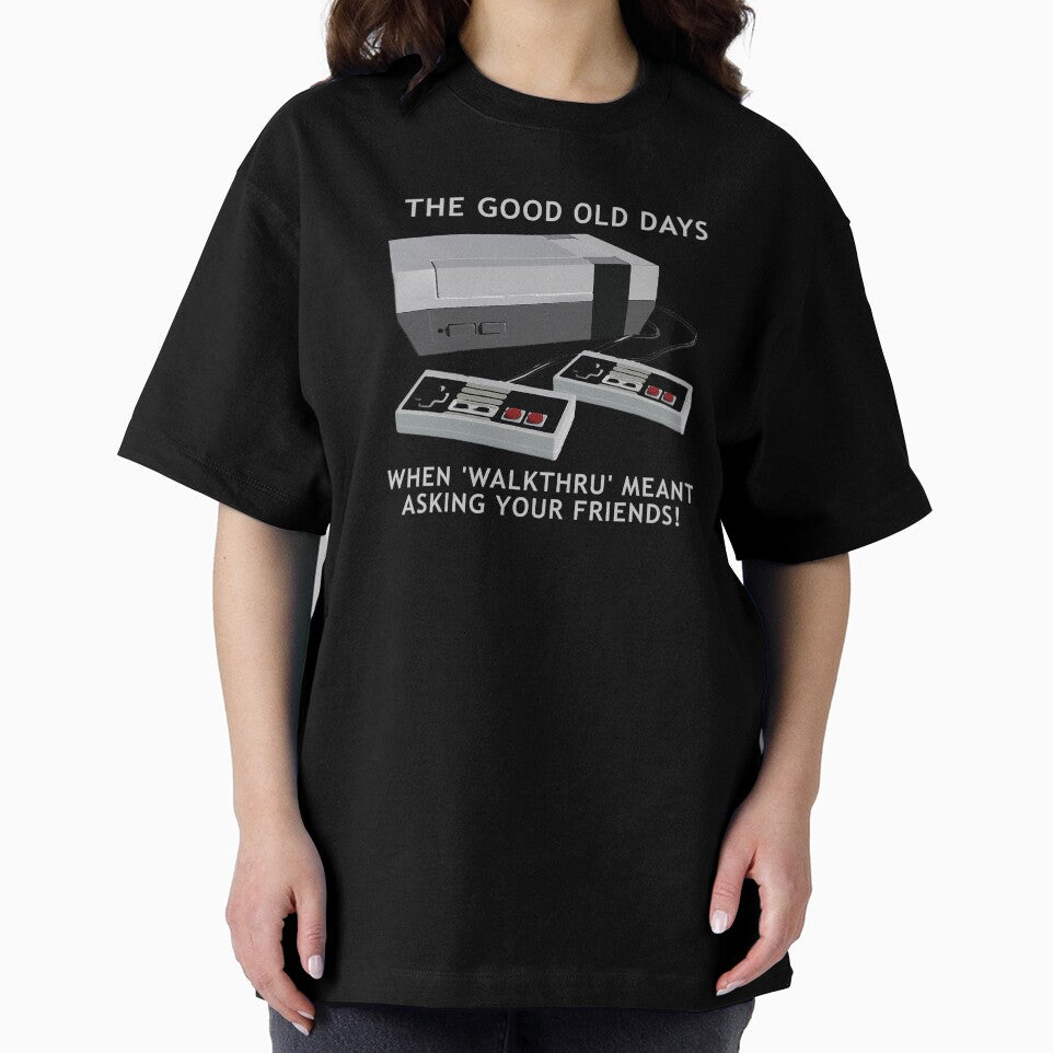 Retro gaming "The Good Old Days When 'Walkthru" Meant Asking Your Friends!" by JDMTees