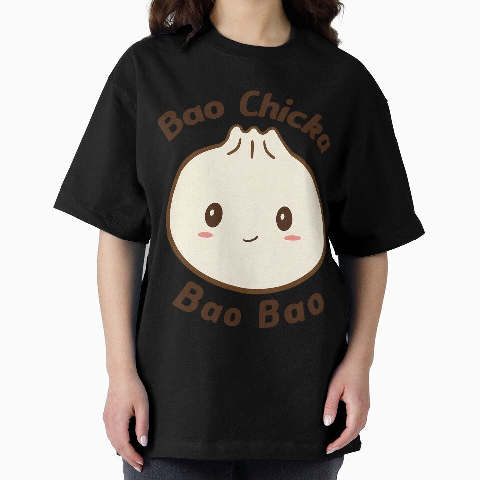 Boo Chicka Bao Food Pun by helvylotton734