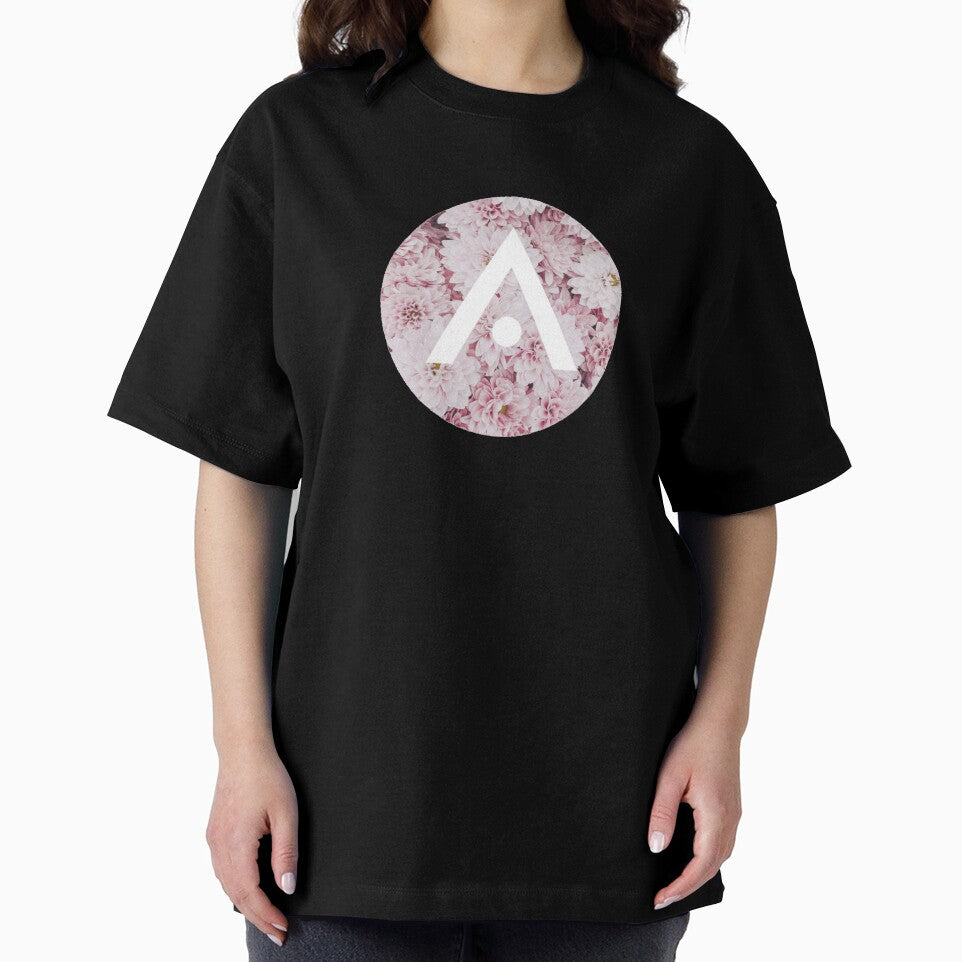 Pastel Pink Flowers Aveda Logo by Dalaura