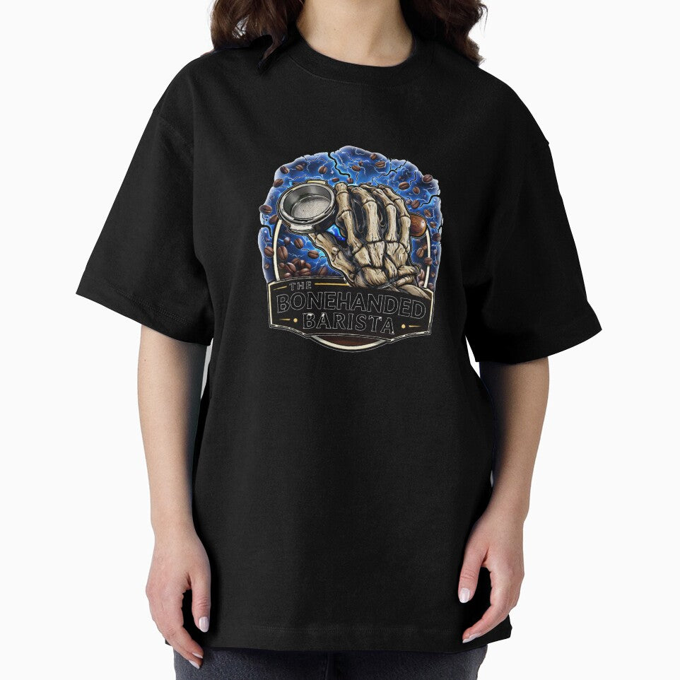 Bonehanded Barista Skeleton Espresso Logo by Bonehanded