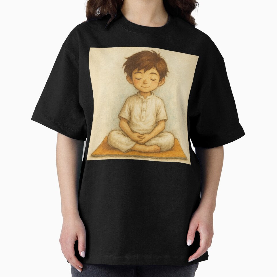 Child Meditation (ฺBoy) by Piyakan