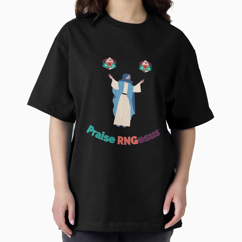 Praise RNGesus RNG jesus Sticker by DanLopesMerch
