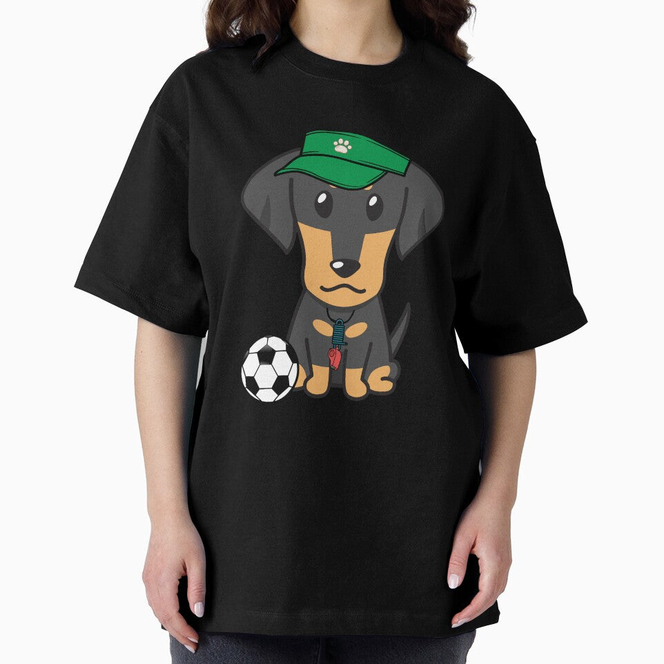 Soccer Player Dachshund by Pet Station