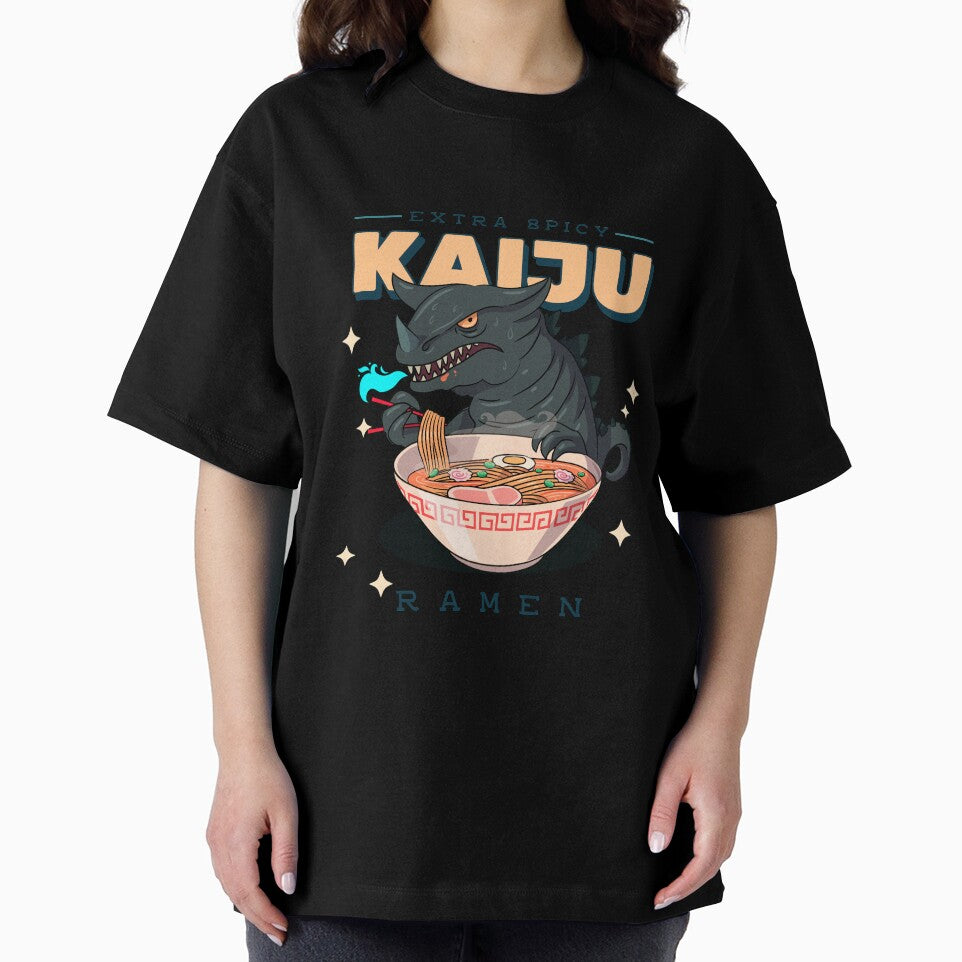 Retro Extra Spicy Ramen Noodles Japanese Anime Kaiju by MasterArtsman