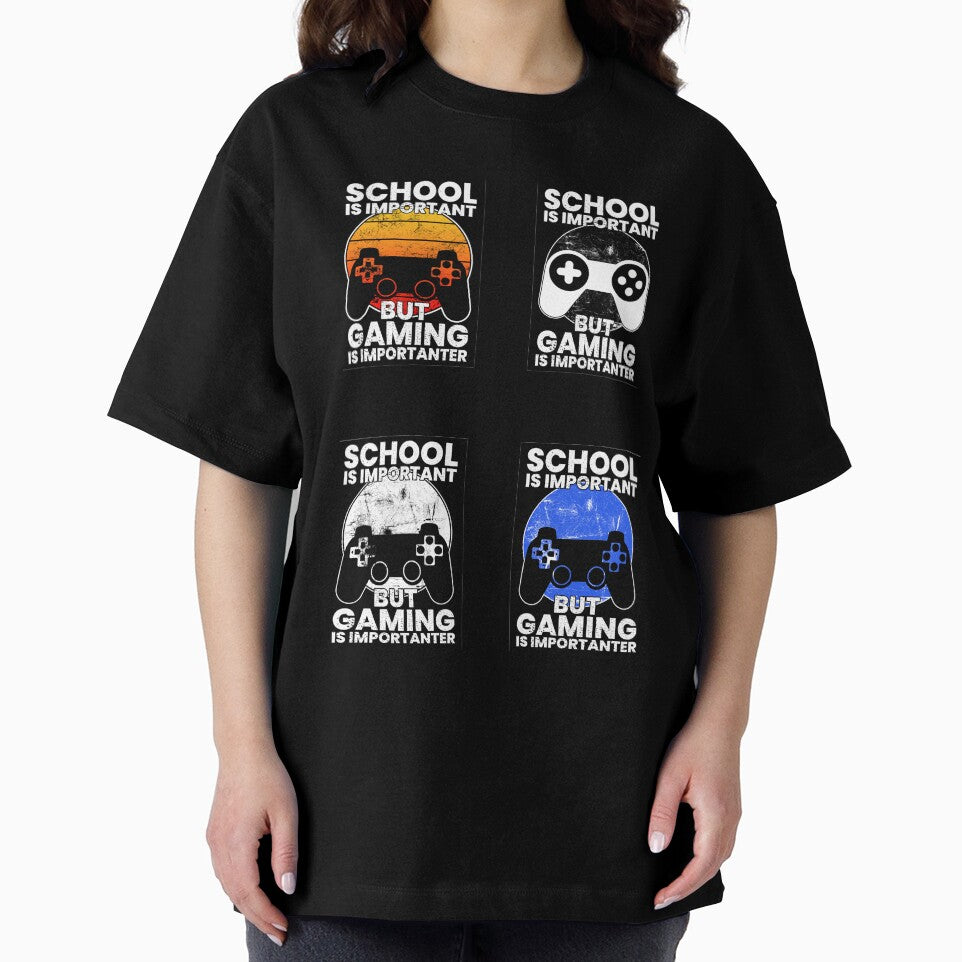School Is Important But Gaming Is Importanter, Sticker Pack by FNStuff