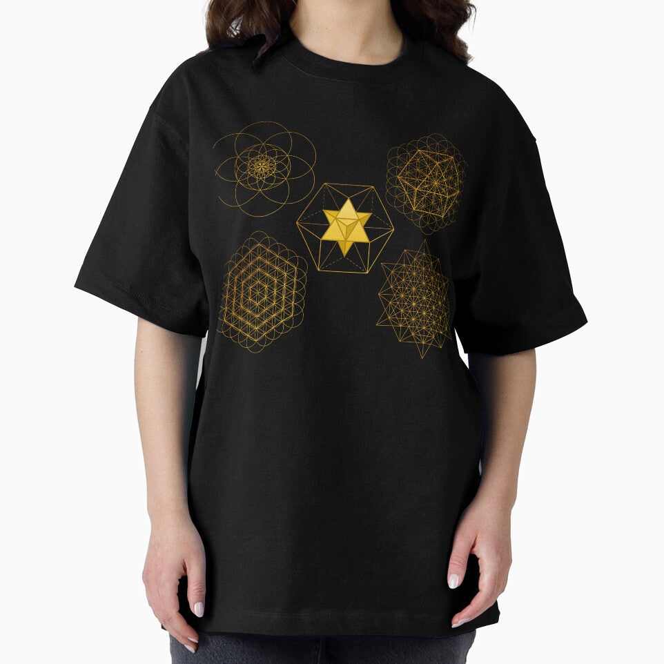 Golden Sacred Geometry Symbols – Spiritual Sticker Pack by MJ Koldewyn