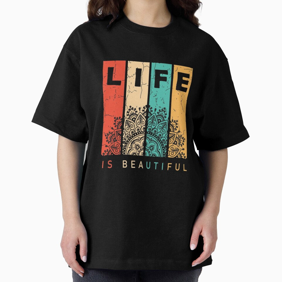 Life Is Beautiful Dreamy Retro Aesthetic Design by The craft