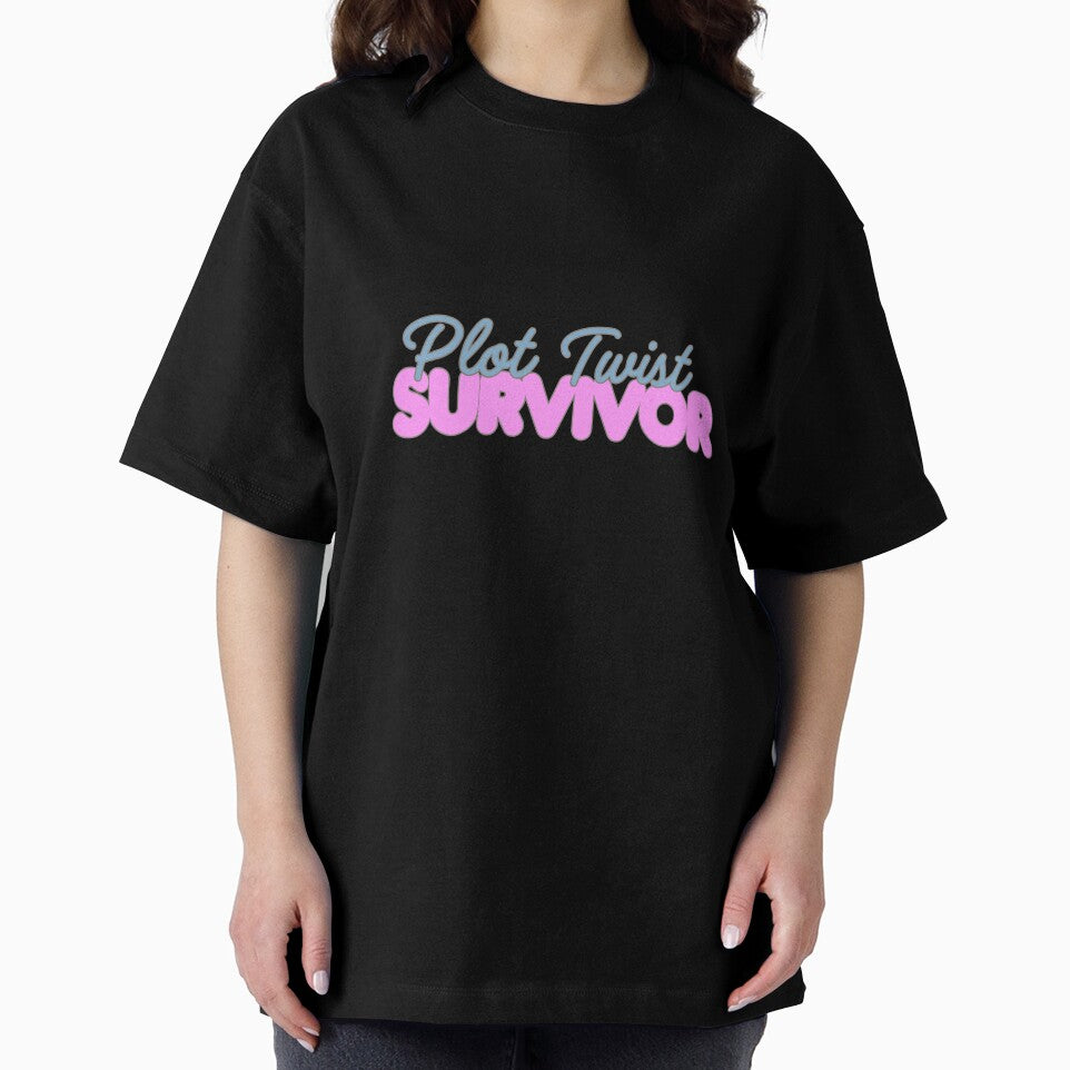 Plot Twist Survivor – Funny Book & Series Quote by ade-datt