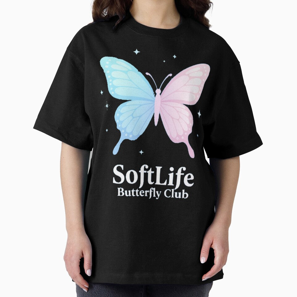 Soft Life Butterfly Club Aesthetic Spring Design by AnimalAirtistry