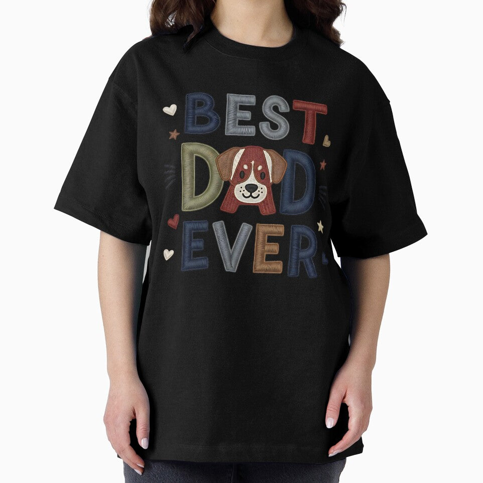 Best Dad Ever Cute Dog Lover Quote by ArtDesignTp