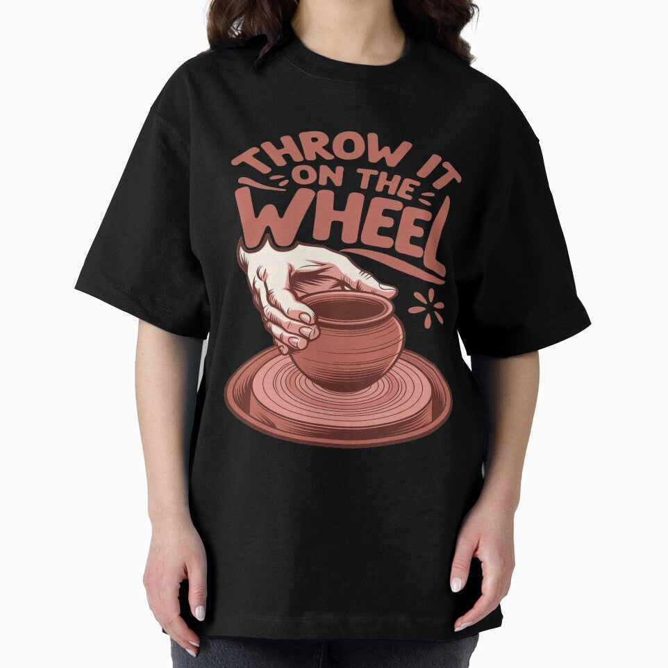Throw It on the Wheel Pottery Art Clay Craft Design by InkredibleZ