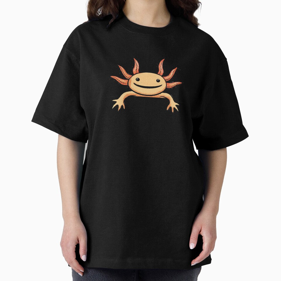 Regrow Joy | Whimsical Axolotl Sketch with Healing Energy by Softly Studio