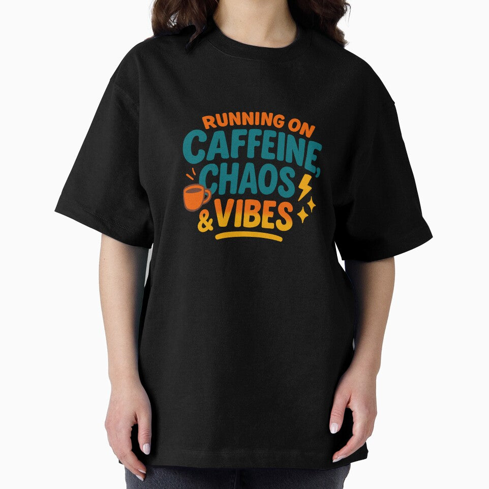 Running on caffeine chaise & vibes by Tiffany's Designs