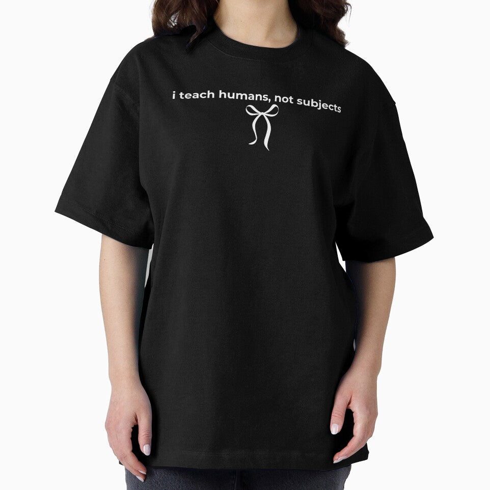 i teach humans not subjects, funny, cute, teacher by FlexiPrints