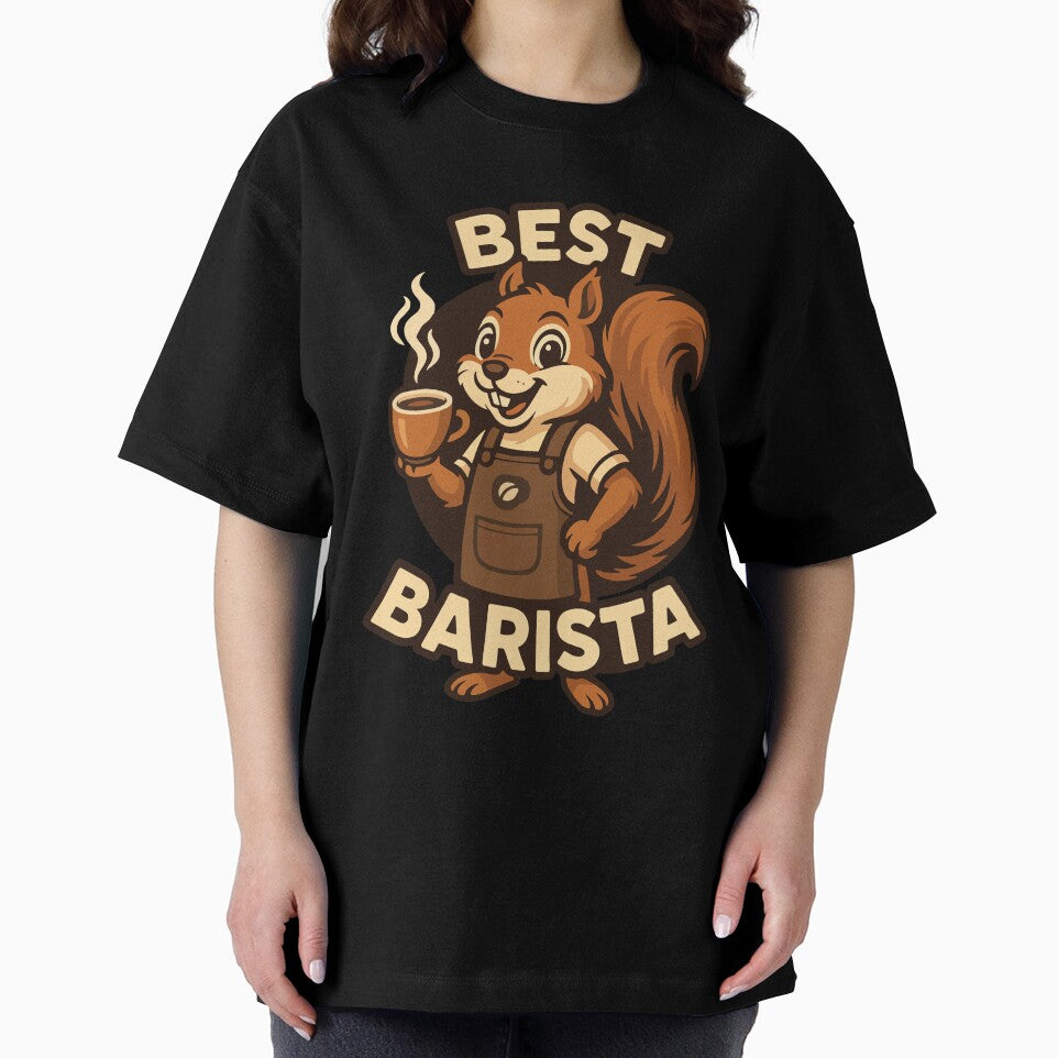 Best Barista – Squirrel Design for Energetic Coffee Lovers by Coffee Lifestyle
