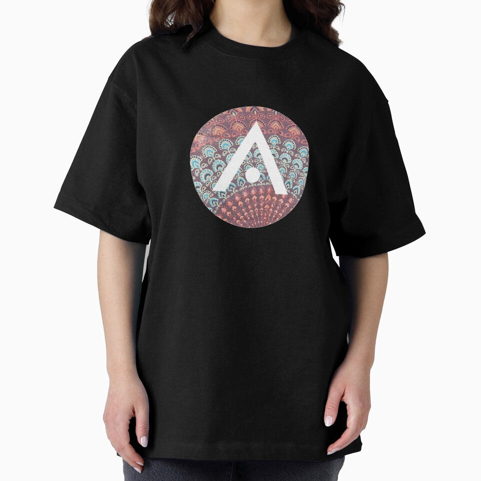 Red and Blue Boho Aveda Logo by Dalaura