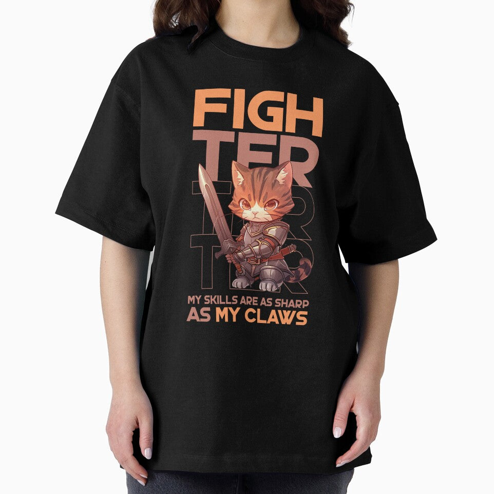 Fighter Cat by Not Enough Mana - RPG Stuff