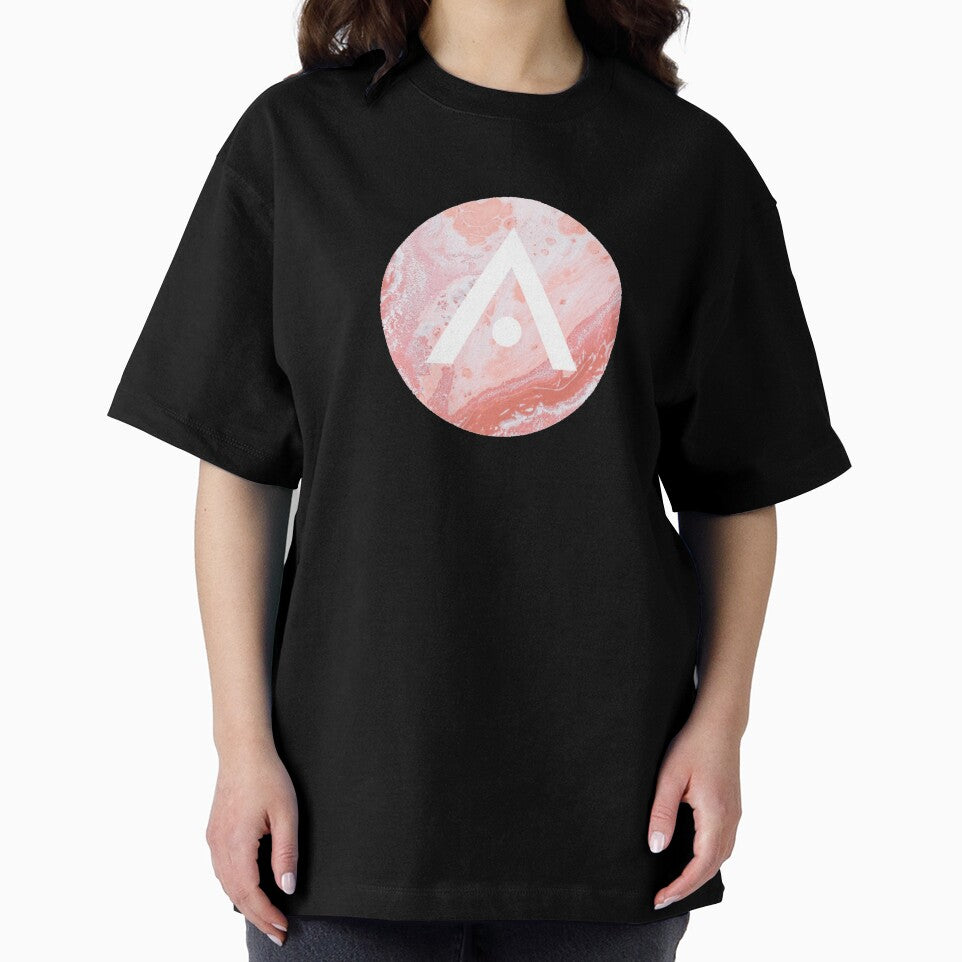 Orange Pink and White Aveda Logo by Dalaura