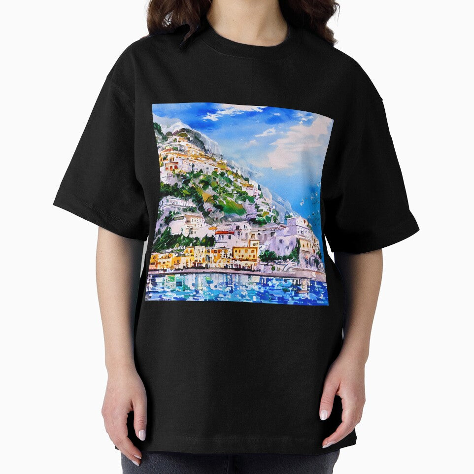 Italy Amalfi Coast Painting 1 by worldtableau