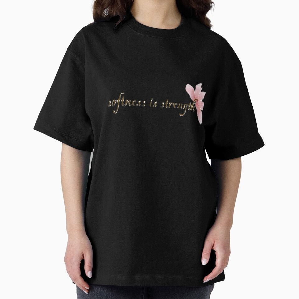 Softness Is Strength Minimalist Feminine Aesthetic Design by Yvisimplelife
