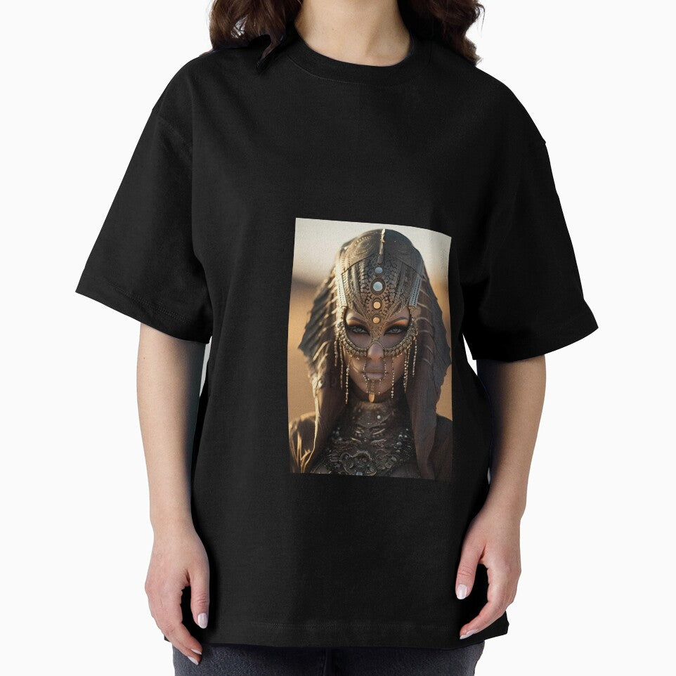 a close up of a person wearing a mask by Dark Fantasy Store