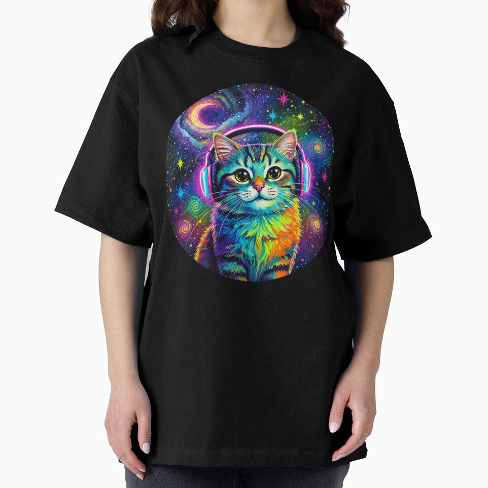 Trippy Kitty by shantilovesart