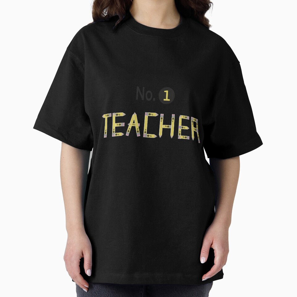 Number One Teacher: Pencil Lettering Design by esw22