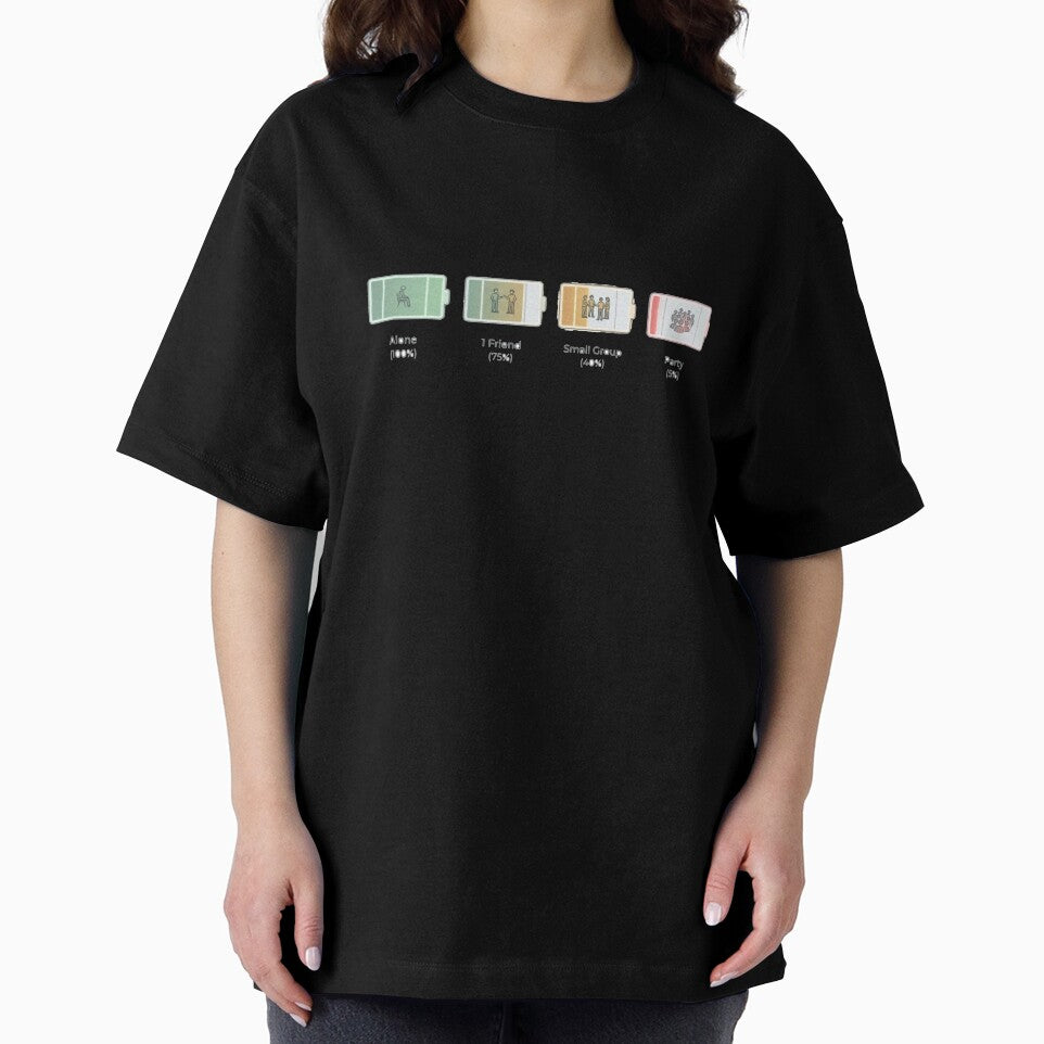 Introvert Social Battery Funny Design by Quiet Mode Studio