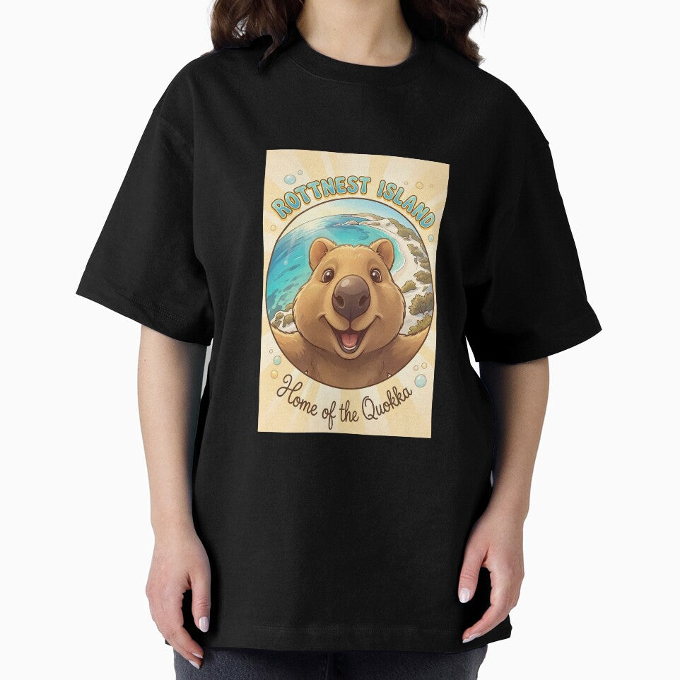 Rottnest Island Quokka Selfie - Happiest Animal on Earth Art by Digital Dreams Arts