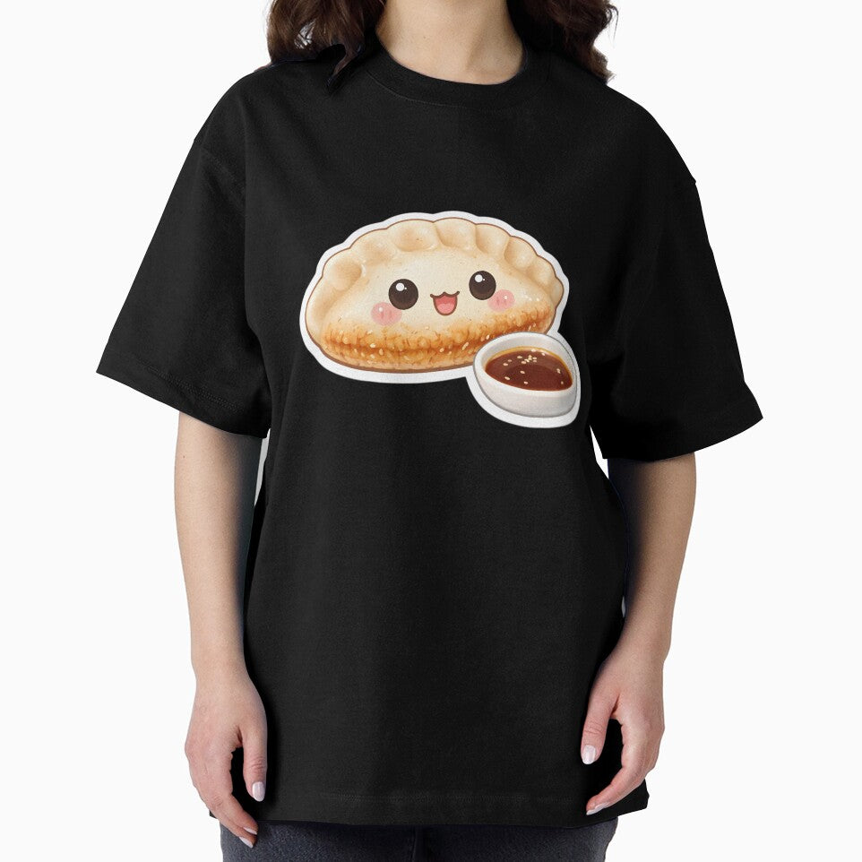Cute Kawaii Gyoza Dumpling – Japanese Food Lover Sticker by DesignEG