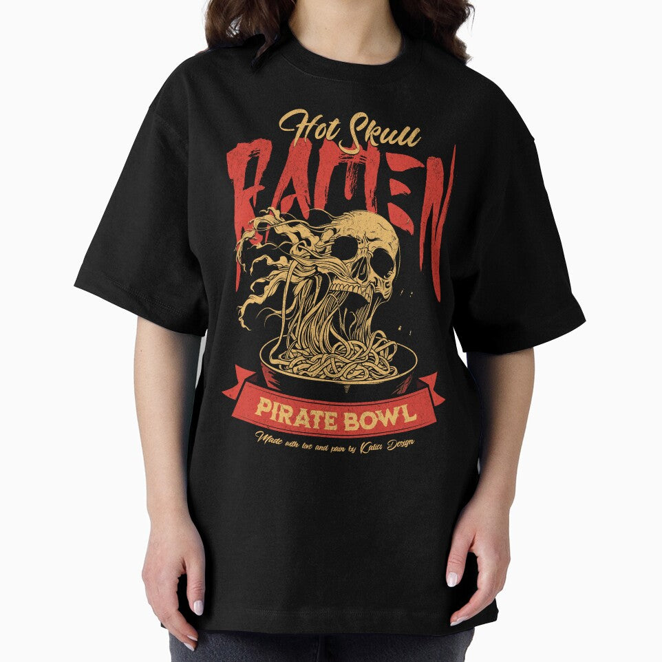 Ramen Pirate Bowl | Hot skull ramen pirate bowl by KalicoDesignUS