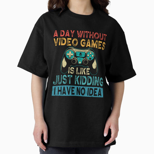 A Day Without Video Games Gaming Teen Boys Funny Video Gamer by taaddison50
