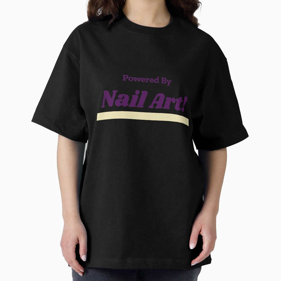 Powered By Nail Art by cooldesignsalot