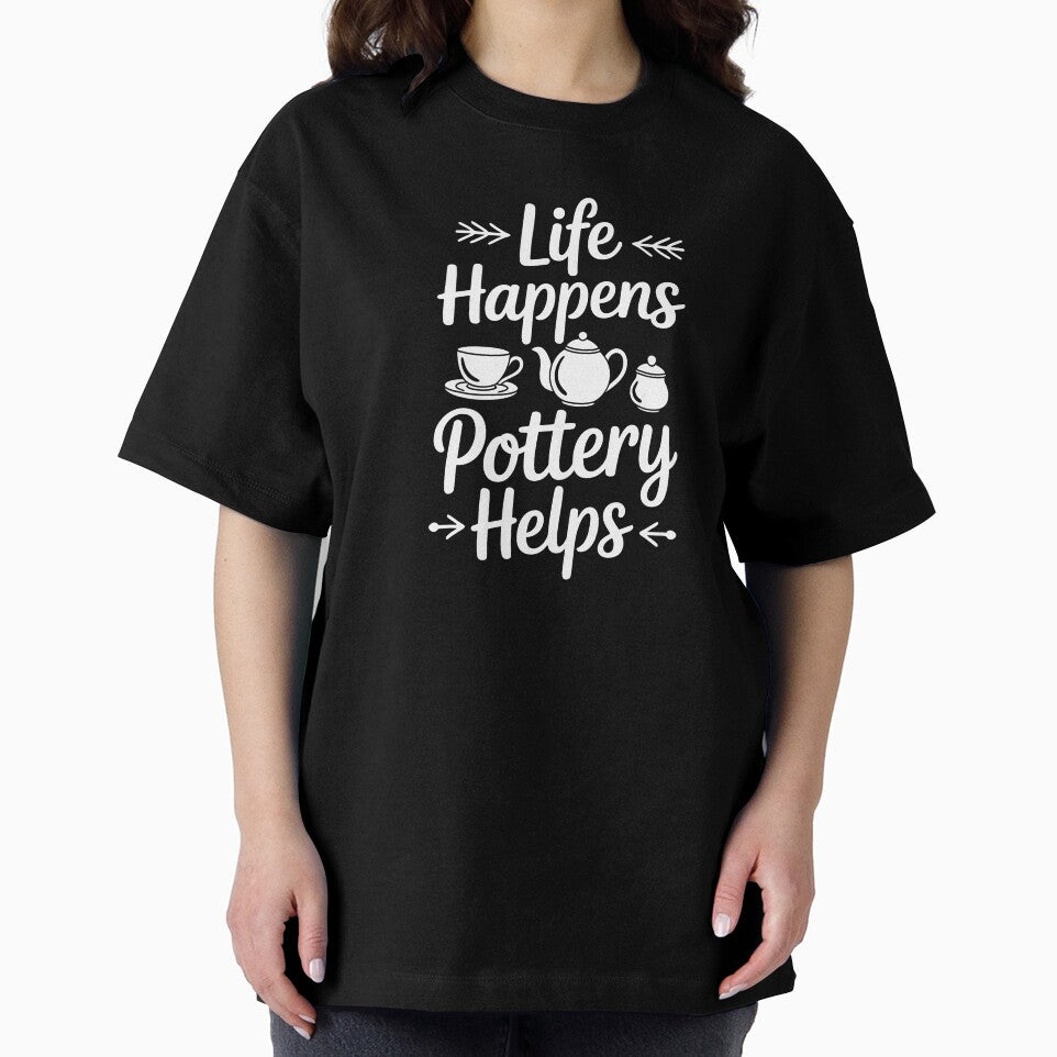 Life Happens Pottery Helps by jkrphoto