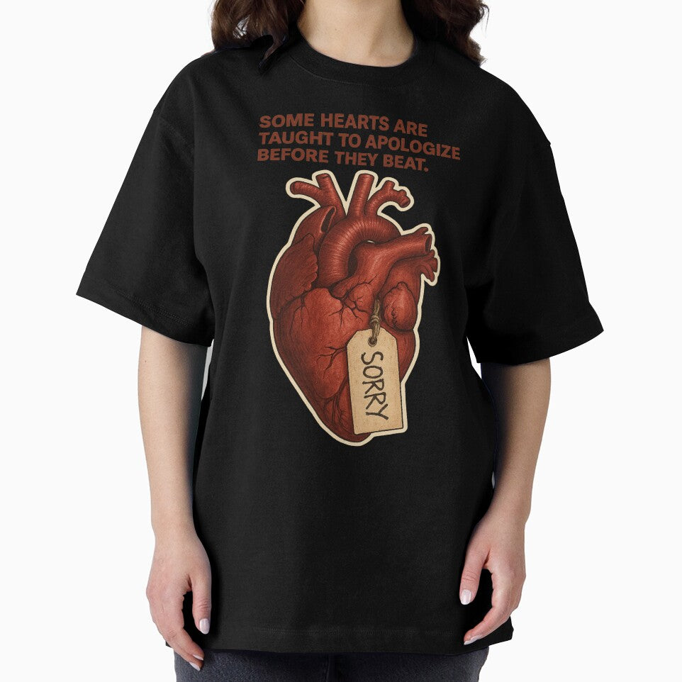Anatomical Heart with "Sorry" Tag by ac3iongDcreator