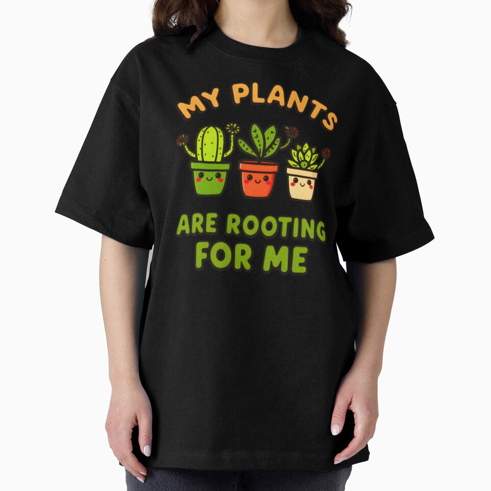 Funny My Plants Are Rooting For Me Sarcastic Gardening Design by Zayavca