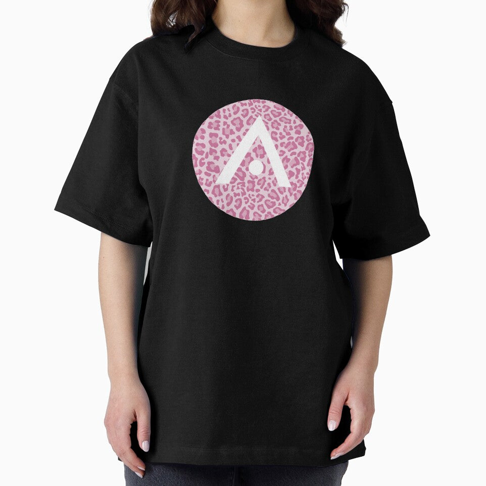 Pink Cheetah Print Aveda Logo by Dalaura