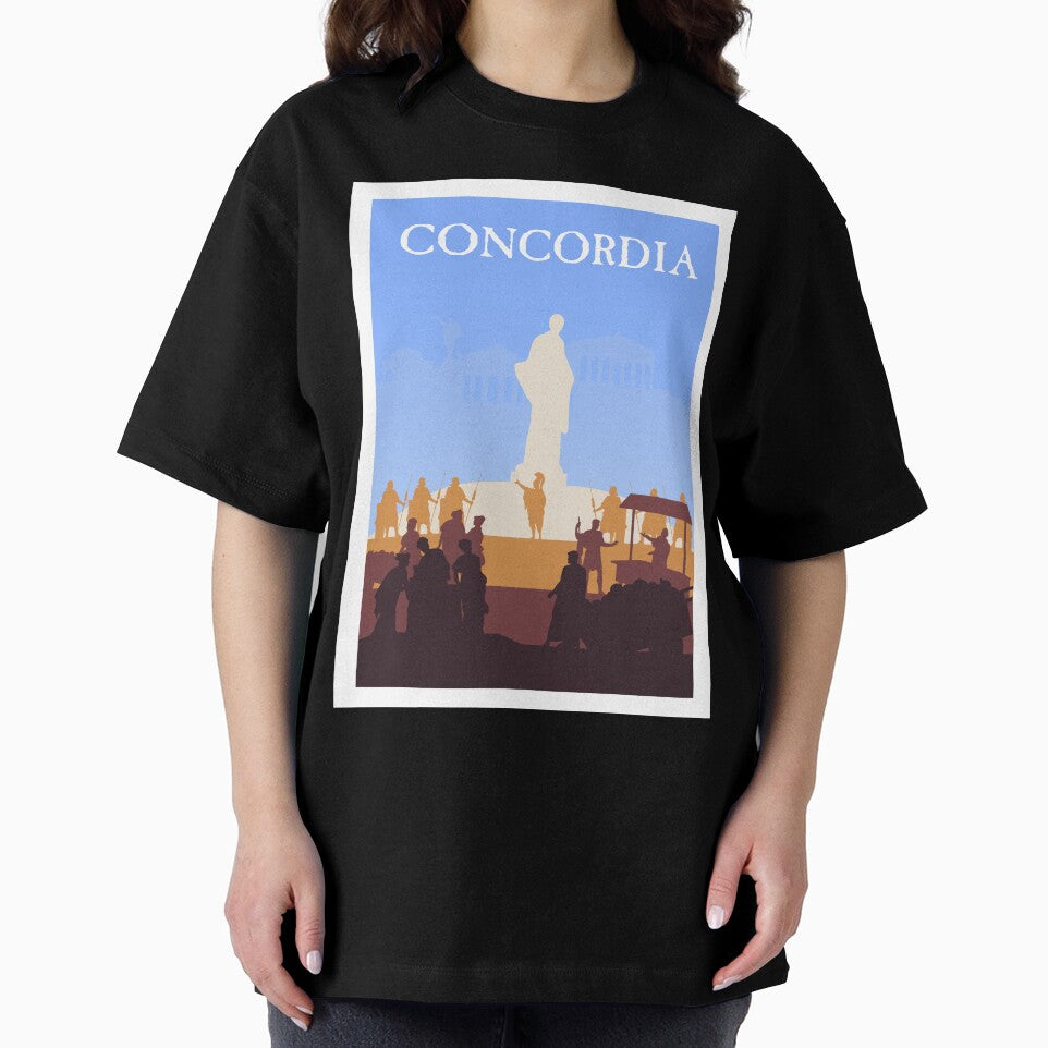 Concordia - Board Games - Minimalist Travel Poster Style - Board Game Art by MeepleDesign