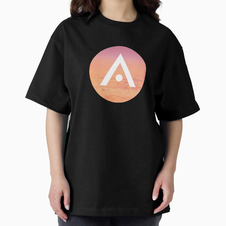 Pink Sky Orange Clouds Aveda Logo by Dalaura