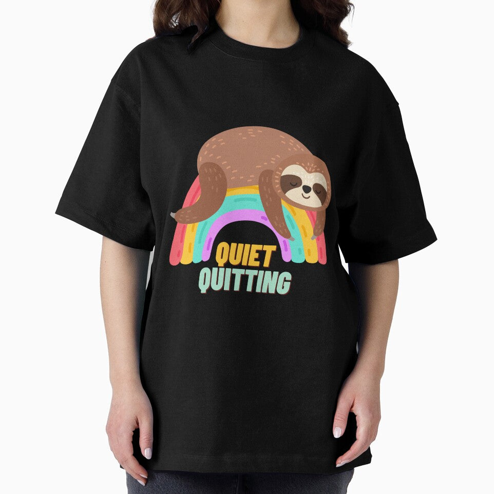 Quiet Quitting Sloth by Kubala