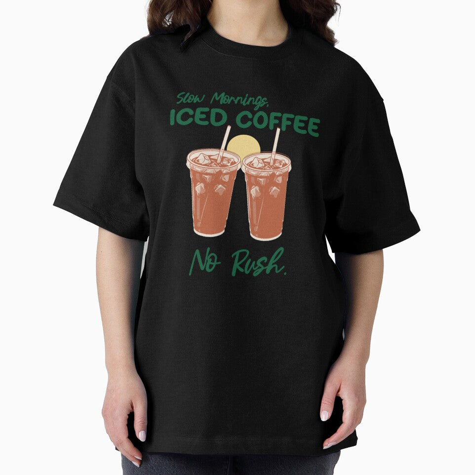 Slow Mornings, iced coffee no rush by Abibless1998