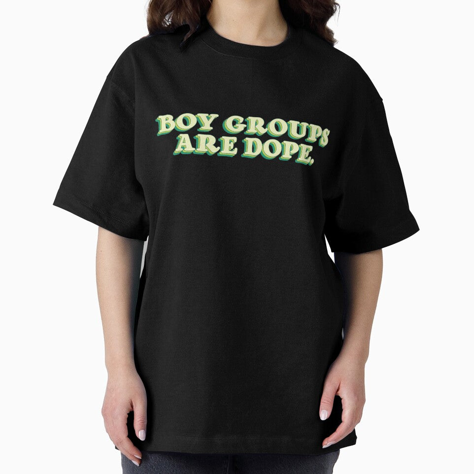 BOY GROUPS ARE DOPE Cute BLUE GREEN Quote Positivity Kpop Fandom by SugarSaint